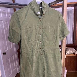 Olive Green J.Crew Dress